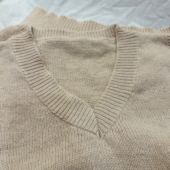 Hand Knitted Nanny Vest! Approx. M/L - Picture 2 of 3